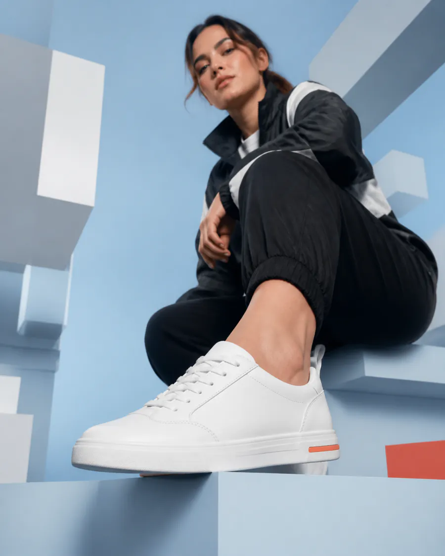 Z Image Turbo use case — e-commerce sneaker advertisement image
